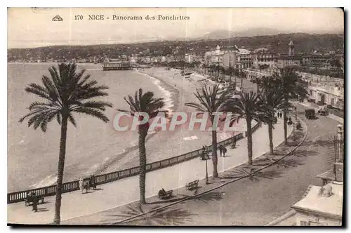 Cartes postales Nice Panorama des Ponchettes