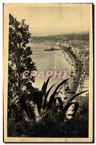 Cartes postales Cote d'Azur artistique Nice vue generale prise du Chateau