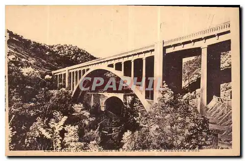 Cartes postales Luceram A M Route de Peira Cava le Nouveau Pont