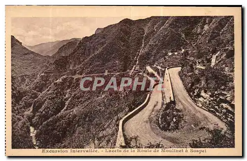 Cartes postales Luceram de la Route de Moulinet a Sospel