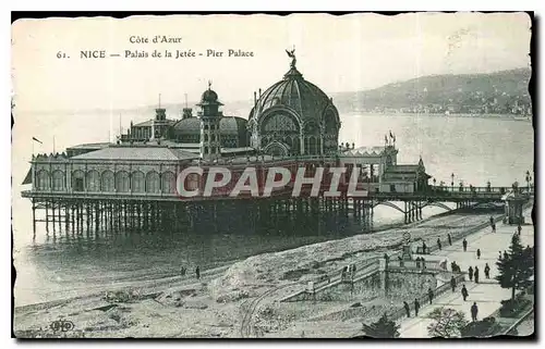 Cartes postales Cote d'Azur Nice Palais de la Jetee Pier Palace