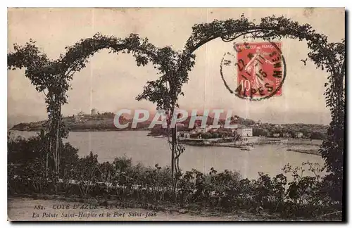 Cartes postales Cote d'Azur Le pointe Saint Hospice et le Pont Saint Jean