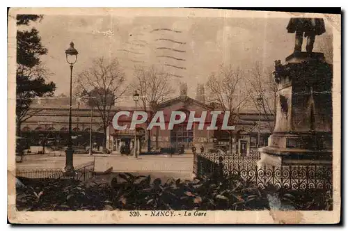 Cartes postales Nancy La Gare