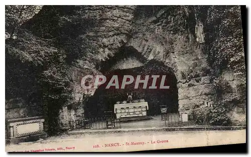 Cartes postales Nancy St Mansuy la Grotte