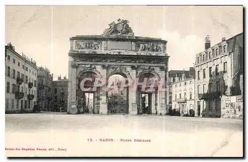 Cartes postales Nancy porte Desilles