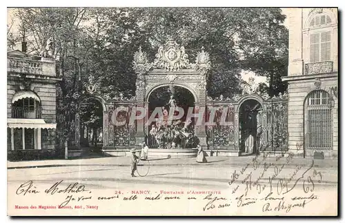 Cartes postales Nancy Fontaine d'Amphitrite