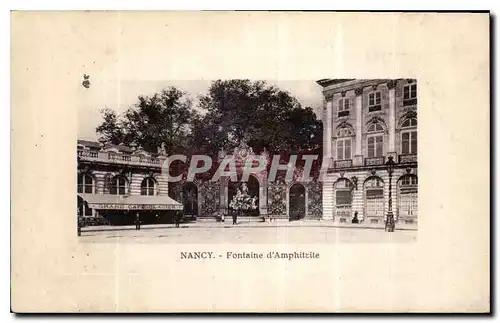 Cartes postales Nancy Fontaine d'Amphitrite