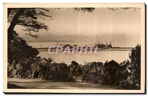 Ansichtskarte AK Cote d'Azur le Littoral de Cannes a Nice le Plan de l'Islette vu de la Villa Elen Roch