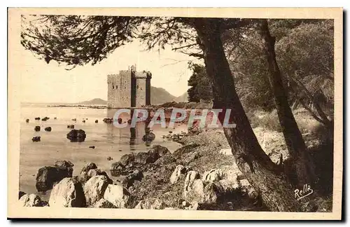 Ansichtskarte AK Iles de Lerins Saint Honorat l'ancien monastere fortifie