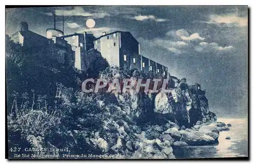 Cartes postales Cannes la Nuit Ile St Marguerite Prison du Masque de Fer