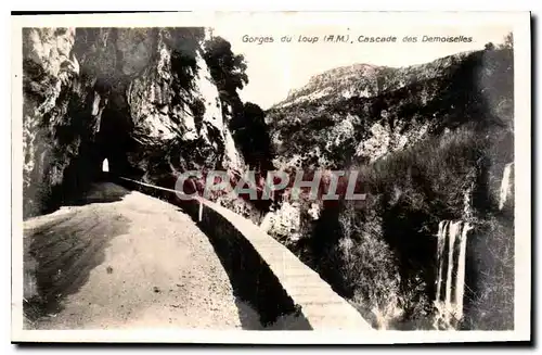 Ansichtskarte AK Gorges du Loup A M Cascade des Demoiselles