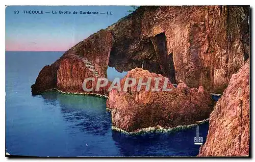 Ansichtskarte AK Theoule la Grotte de Gardanne