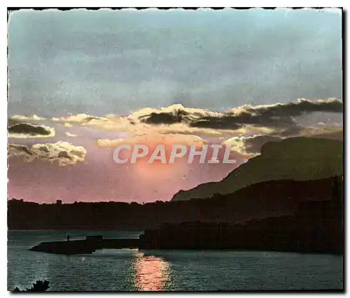 Cartes postales La Cote d'Azur Coucher de Soleil