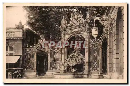 Cartes postales Nancy Coquette Fontaine d'Amphitrite