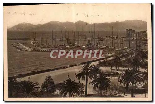 Cartes postales Cannes Vue prise de Super Cannes