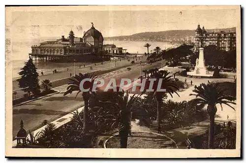 Ansichtskarte AK Cote d'Azur Aristique Nice Les Jardins Albert I et la Jetee Promenade