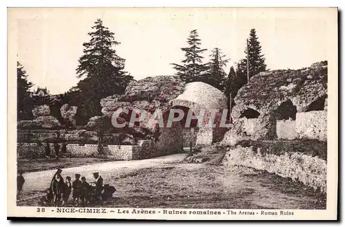 Cartes postales Nice Cimiez Les Arenes Ruines romaines