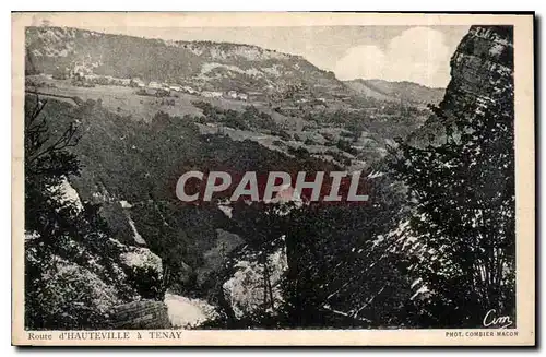 Cartes postales Route d'Hauteville a Tenay