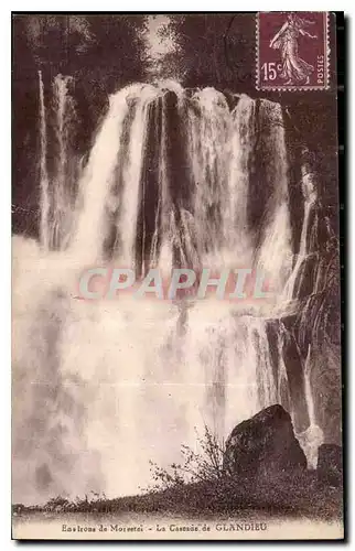 Cartes postales Environs de Morestei La Cascade de Glandieu
