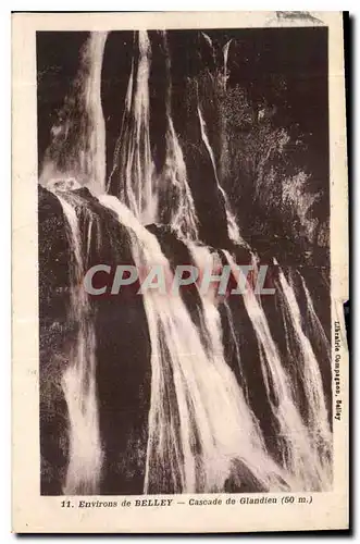 Cartes postales Environs de Belley Cascade de Glandieu