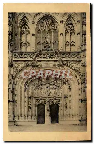 Cartes postales Eglise de Brou Portail occidental