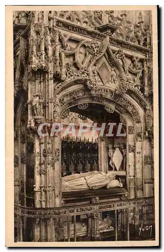 Cartes postales Bourg Ain Eglise de Brou Mausolee de Marguerite d'Autriche