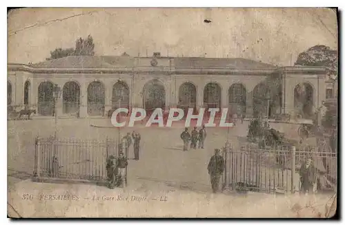 Cartes postales Versailles la Gare Rive droite