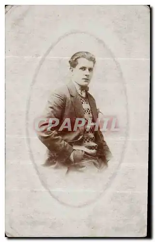 CARTE PHOTO Homme