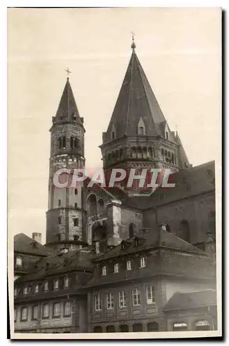 CARTE PHOTO Ville Allemagne