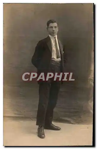 CARTE PHOTO Homme