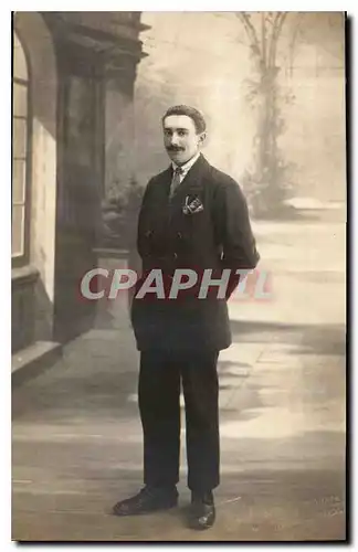 CARTE PHOTO Homme Chatellerault