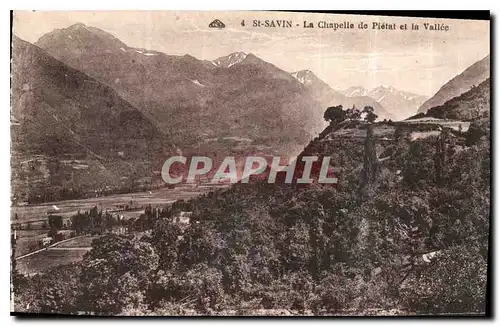 Cartes postales St Savin la Chapelle de Pietat et la Vallee