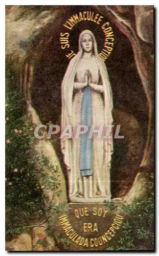 Ansichtskarte AK Lourdes la Vierge de la Grotte