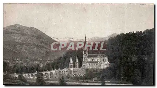 Cartes postales Lourdes la Basilique