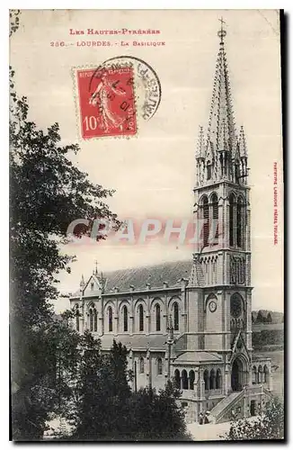 Cartes postales Les Hautes Pyrenees Lourdes La Basilique