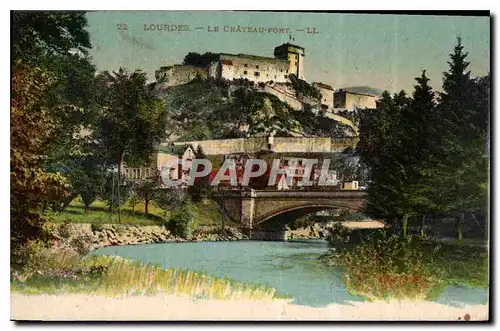 Cartes postales Lourdes Le Chateau Fort