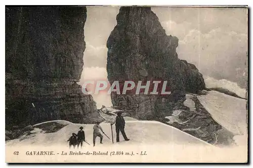 Cartes postales Gavarnie La Breche de Roland