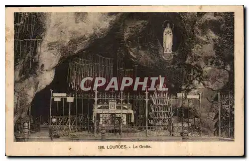 Cartes postales Lourdes La Grotte