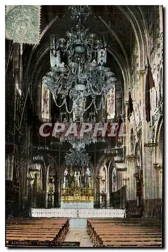 Cartes postales Lourdes la Basilique