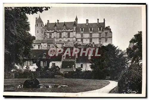 Cartes postales Chateau de Loches I et L