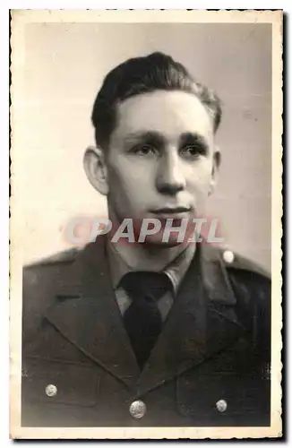 CARTE PHOTO Homme Soldat Militaria