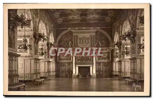 Ansichtskarte AK Les Petits Tableaux de L'Ile de France Palais de Fontainebleau La galerie Henri II ou Salle de B