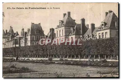 Ansichtskarte AK Le Palais de Fontainebleau vu du Parterre