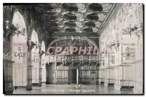 Cartes postales Fontainebleau Grande Galerie