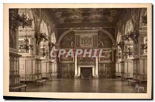 Ansichtskarte AK Les Petits Tableaux de L'Ile de France Palais de Fontainebleau La galerie Henri II ou Salle de B