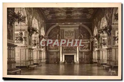 Ansichtskarte AK Les Petits Tableaux de L'Ile de France Palais de Fontainebleau La galerie Henri II ou Salle de B