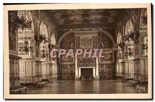 Ansichtskarte AK Les Petits Tableaux de L'Ile de France Palais de Fontainebleau La galerie Henri II ou Salle de B