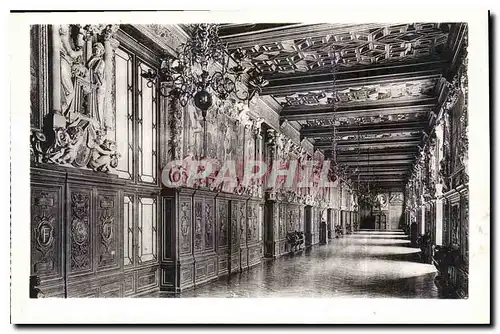 Ansichtskarte AK Chateau de Fontainebleau La Galerie Francois I