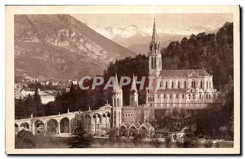 Cartes postales Lourdes la Basilique