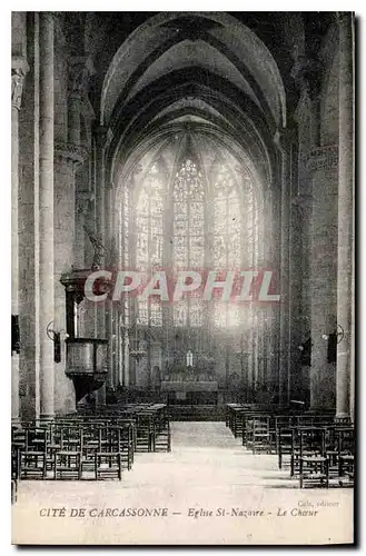 Cartes postales Cite de Carcassonne Eglise St Nazaire le Choeur